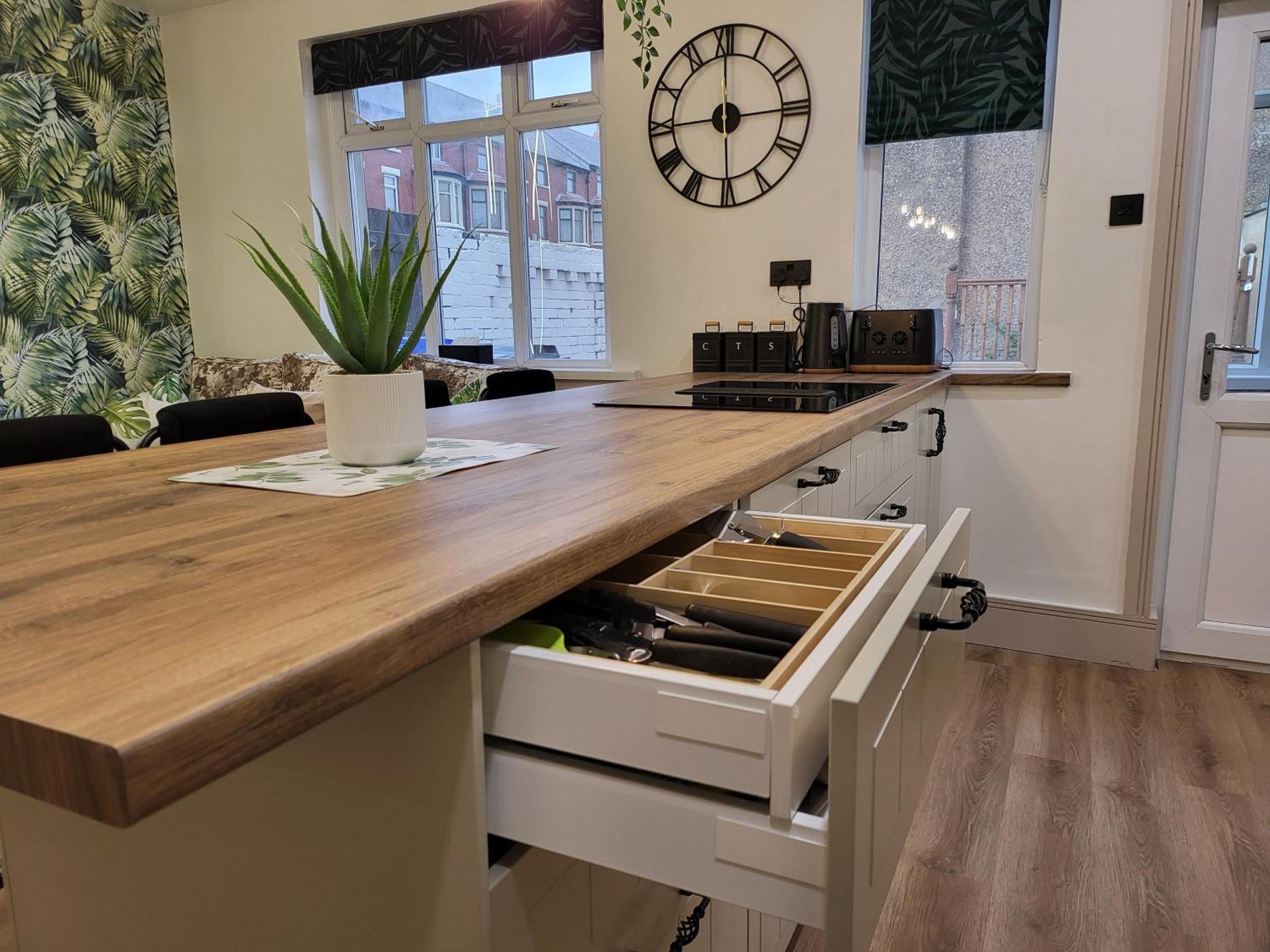 Country Style Modern Self Catering 3 Bedroom Bungalow In Blackpool Exteriör bild